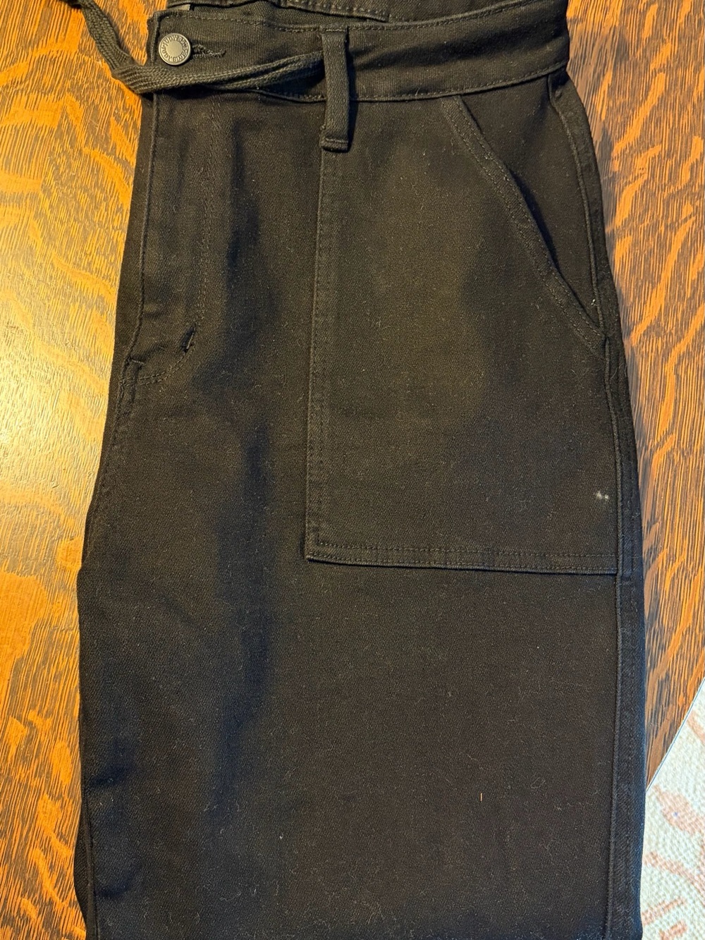 Judy Blue Black High-Waist Drawstring Joggers - Picture 6 of 6